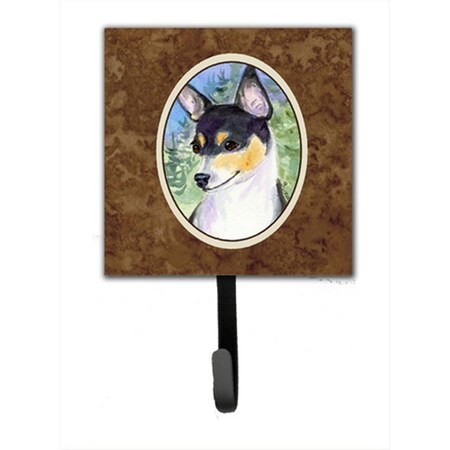 Jensendistributionservices 4.25 x 6 in. Fox Terrier Leash Or Key Hook MI1713601